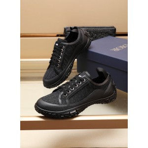 Dior B28 Sneaker Black Dior Oblique Jacquard and Rubber