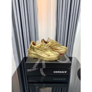 Versace Gold Shoes