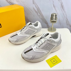Fendi Grey Faster sneakers