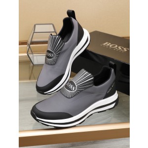 Boss Leather Low Top Shoes