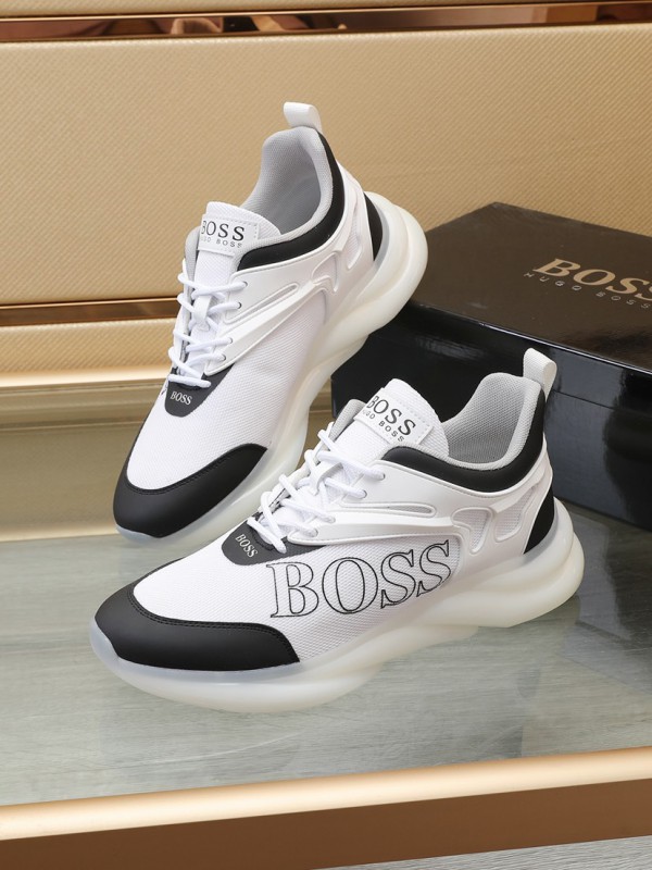 Hugo Boss White Black Sneakers