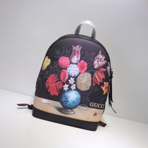 Gucci GG floral print backpack