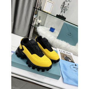 Prada Cloudbust Thunder Yellow/Black low-top sneakers