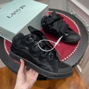 Lanvin Curb Black Sneaker