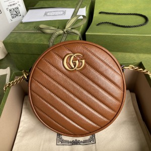 Gucci Marmont mini round shoulder bag