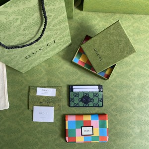 Gucci Multicolor card case wallet