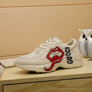 Gucci Rhyton with mouth print sneaker