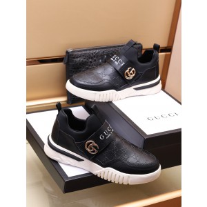 Gucci Black Leather Shoes