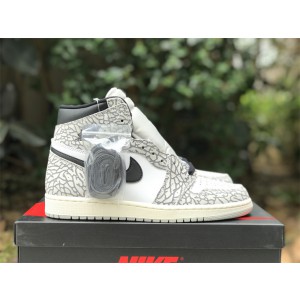 Air Jordan 1 High OG White Cement