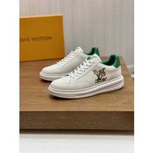 Louis Vuitton Beverly Hills White Green Sneaker