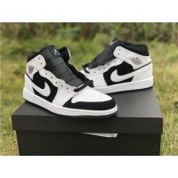 Air Jordan 1 Mid “Tuxedo” White Black